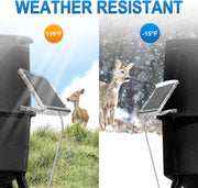 Solar Panel for Deer Feeder 6V 1.5W Waterproof Solar Battery Charger with Mounti