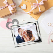 5X7 Picture Frames Modern 5 by 7 Inch Glass Picture Frame Friends Gifts for 5X7 Photos Display, Pack of 2