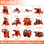 STEM Projects 12-In-1 Solar Robot Toys,Learning Science Experiment Kit, Easy to Build,Gifts for Kids Ages 8+ Year Olds Boys