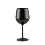 18 Oz Stemmed Stainless Steel Wine Glass Unbreakable Wine Glasses Drinking Glasses Wine Goblet Metallic Goblets for Outdoor Events Party Beach Pool Travel Wedding Anniversary