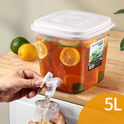 5L Beverage Dispenser with Faucet – Eco-Friendly Cold Water Kettle