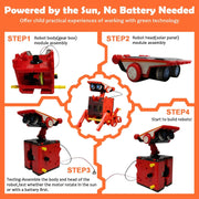 STEM Projects 12-In-1 Solar Robot Toys,Learning Science Experiment Kit, Easy to Build,Gifts for Kids Ages 8+ Year Olds Boys
