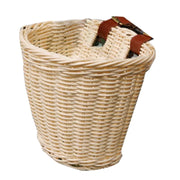 2023 Home Storage and Organization Bike Basket, Kids Front Handlebar Bike Basket, Rattan Woven Bicycle Basket
