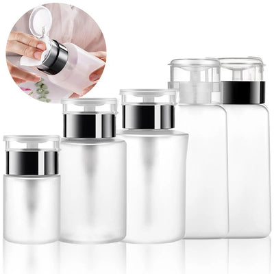 Nail Bottle Empty Press Pump Dispenser